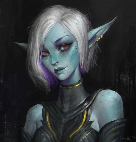 Dark Elf By Junica Hots On DeviantArt