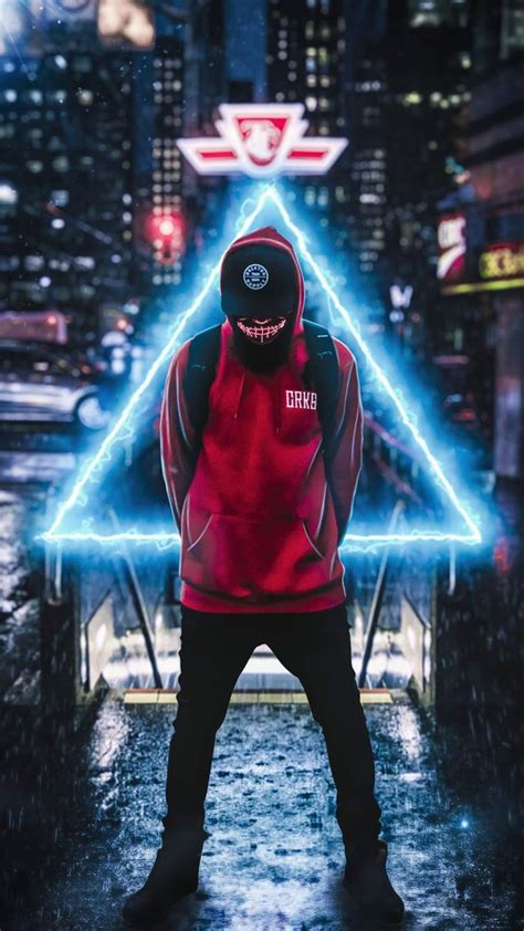 Hoodie Guy Triangle Iphone Wallpaper Cool Wallpapers For Phones