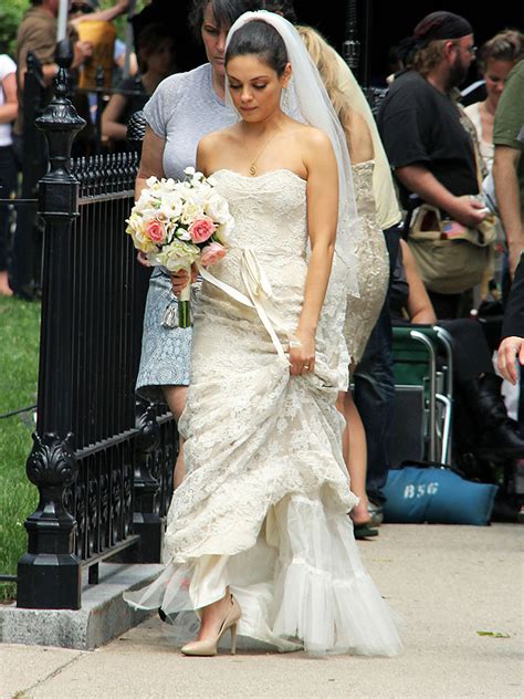 Mila Kunis Is Married See Her Most Beautiful Bridal Moments People
