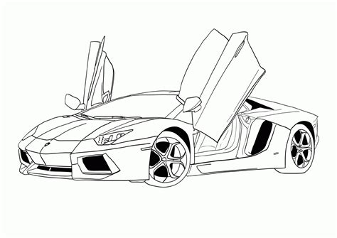 Lamborghini Coloring Pages 50 Printable Coloring Pages