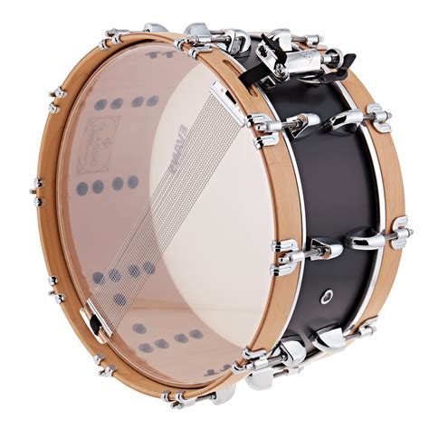 Dixon Drums 14 X 55 Classic Series Maple Wmaple Hoops Snare Drum