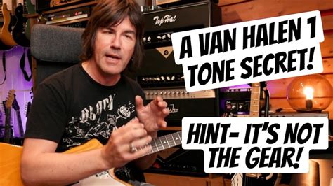 A Van Halen 1 Tone Secret Hint Its Not The Gear Guitar Lesson