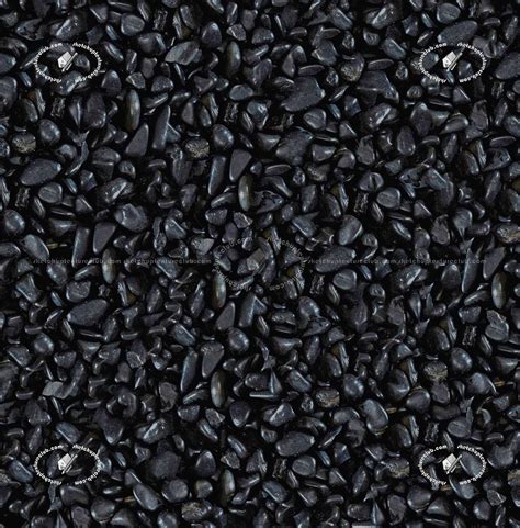 Black Stones Texture Seamless 21060