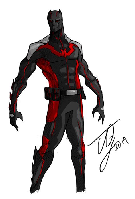 Batman Beyond Redesign By Theodj On Deviantart