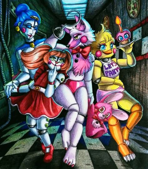 Pin By Rachael The Fox On Toy Chica And Friends Five Nights At Anime
