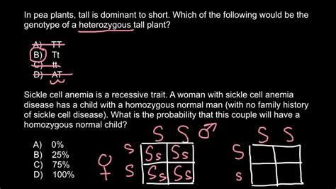 Sickle Cell Anemia Tricky Problem YouTube