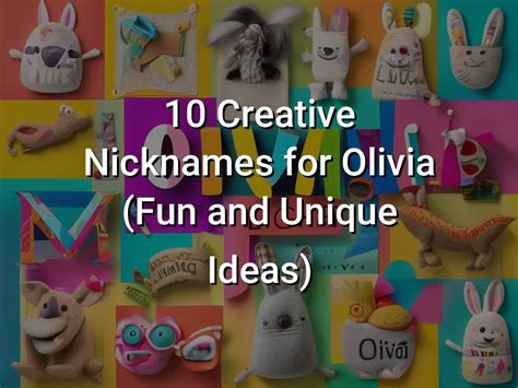 10 Creative Nicknames For Olivia Fun And Unique Ideas Symbol Genie