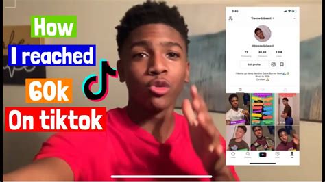 How I Grew My Tiktok To Over 60k Followers Youtube