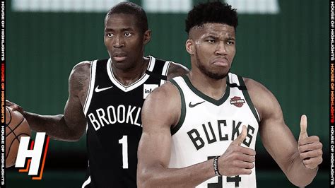 Do not miss bucks vs nets game. Brooklyn Nets vs Milwaukee Bucks - Full Game Highlights | August 4, 2020 | 2019-20 NBA Season ...