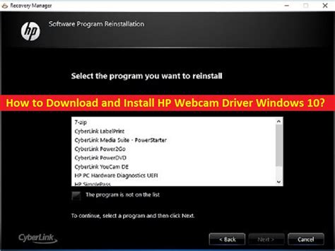 Download drivers for hp photosmart c4180 for windows 10, windows 8. HP Webcam Driver Windows 10 Download and Install