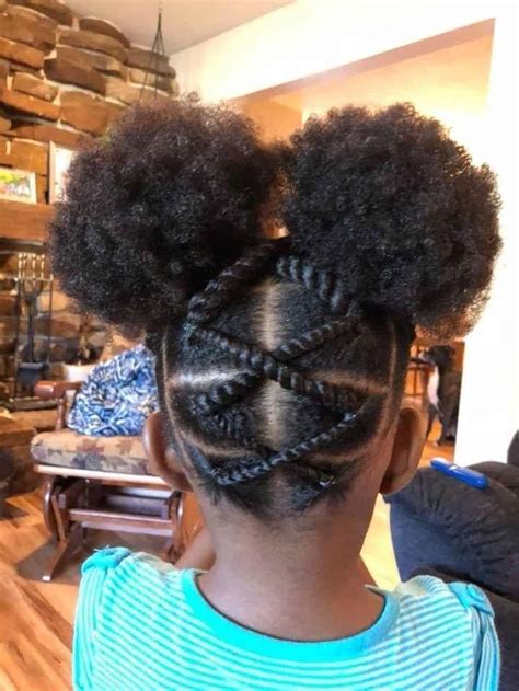 17 Cute Natural Hair Hairstyles For Kids Thrivenaija