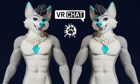 Do Furry Vrchat Avatar Nsfw Vrc D Model Anime Vr Chat Avatar Unity