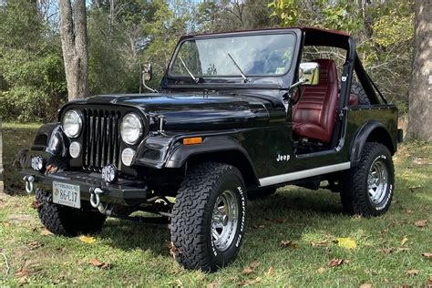 1986 Jeep Cj 7 Renegade 5 Speed For Sale On Bat Auctions Sold For