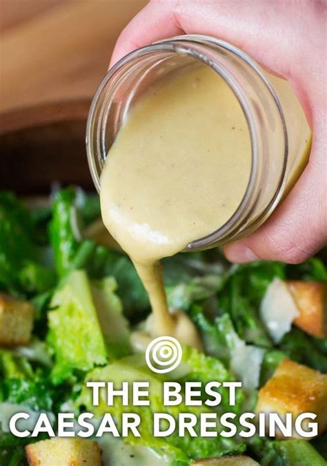 How To Make The Best Caesar Dressing Recipe With Images Caesar Salad Dressing Recipe