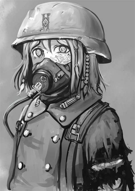 Pin By Tommy Gamingth On Erica Anime Military Military Girl Art