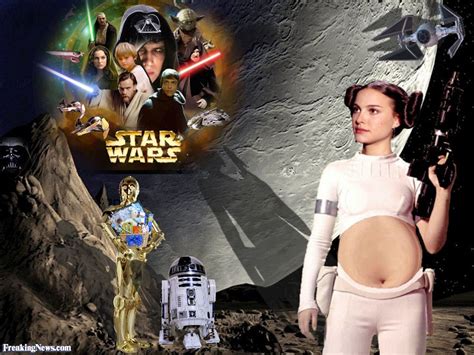 Natalie Portman Pregnant In Star Wars Pictures