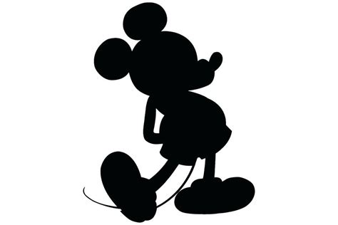 Minnie Mouse Silhouette Vector At Getdrawings Free Download