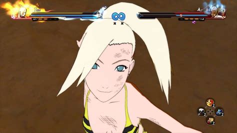 Naruto Storm 4 Ino Vs Fourth Raikage Youtube