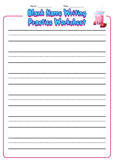 Handwriting Worksheets For Kindergarten Kindergarten