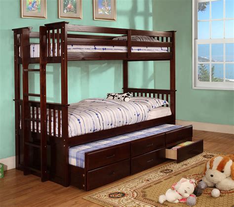 Classic Trundle Bunk Bed