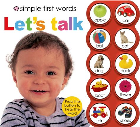 Simple First Words Lets Talk Roger Priddy Macmillan