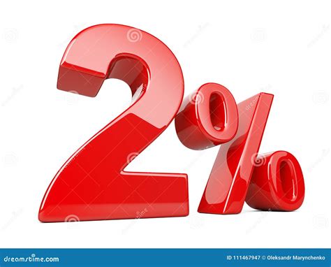 Percentage Rate Income Profit Concept Percent Dimensional Symbol With