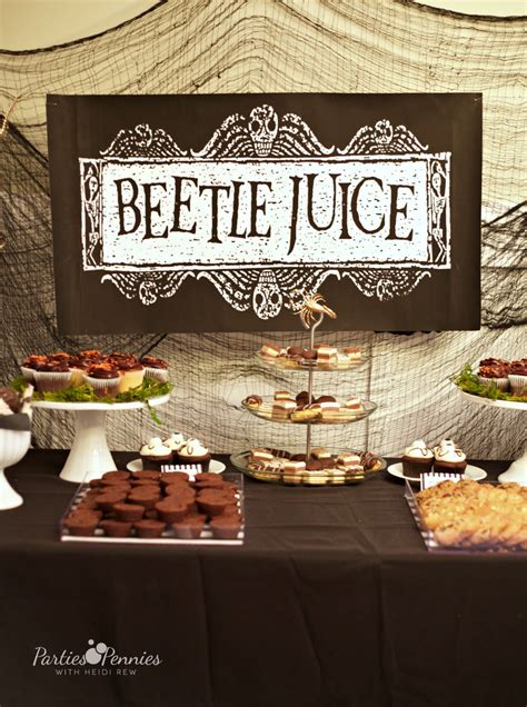Beetlejuice Party Ideas