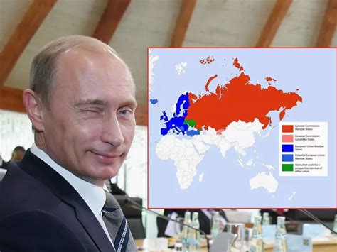 This Map Shows The Huge Scale Of Vladimir Putins Eurasian Plan