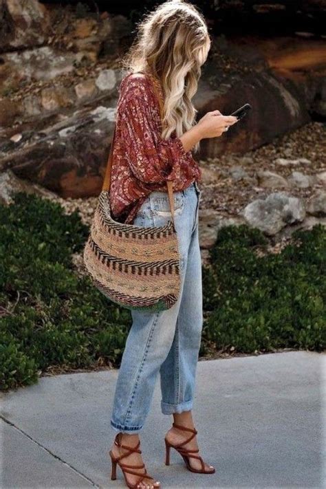 2024 Boho Spring Outfits Chic Casual And Bohemian Styles