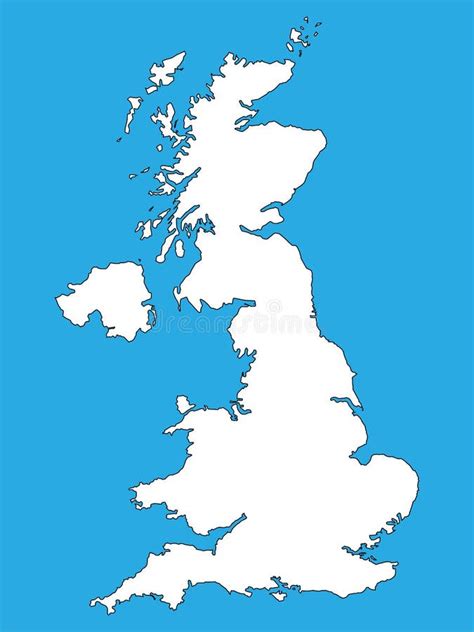 Outline Map Of The United Kingdom Free Vector Maps Vrogue Co