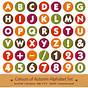 Free Printable Fall Alphabet Letters