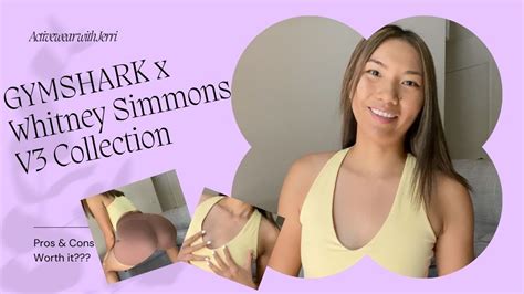 Gymshark X Whitney Simmons V Collection Squatproof Youtube
