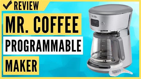 Mr Coffee Easy Measure 12 Cup Programmable Maker Review Youtube
