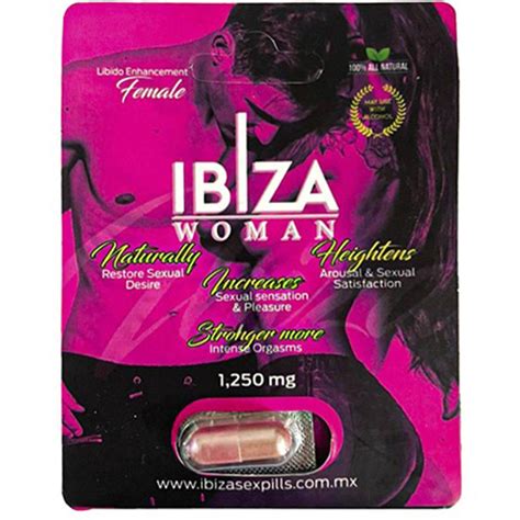Ibiza Woman Vigorizante Femenino Mayor Deseo Sexual Estimulante Tienda Naturista Mayoreo Y Menudeo