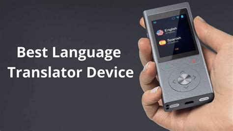Top 10 Best Language Translator Devices In 2023 Reviews A Review Geek