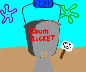 The chum bucket bucket helmets appear again in the first spongebob movie as...