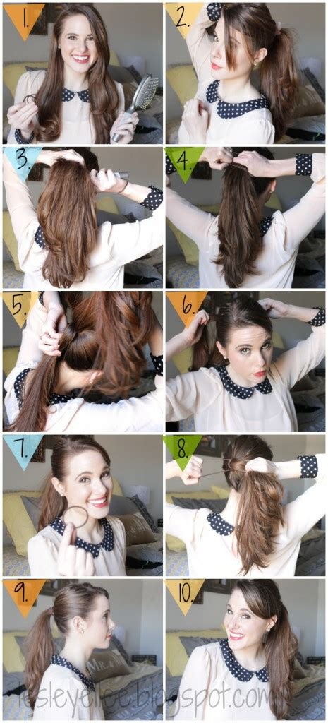 The Best Step By Step Ponytail Tutorials Top Dreamer
