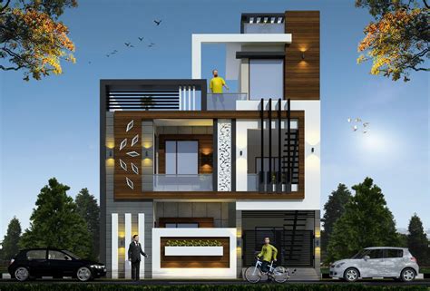 Indian Home Exterior Design - TRENDECORS