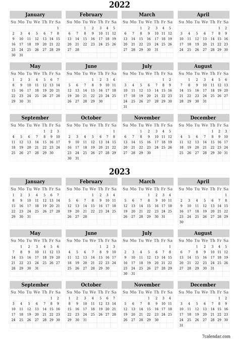 2022 2023 2024 2025 Free Printable Calendars And Planners Pdf