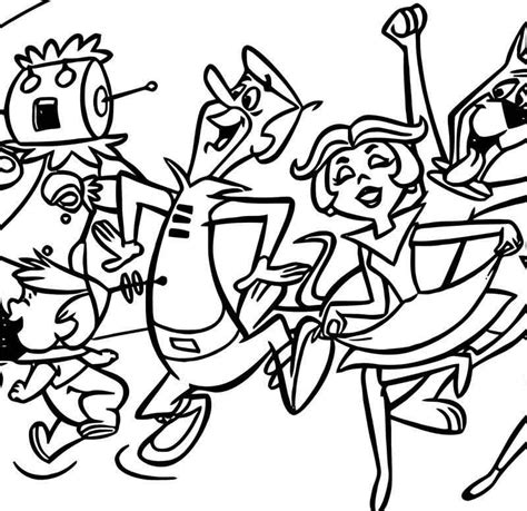 Jetsons Coloring Page 094 Coloring Pages Bible Coloring Pages Free