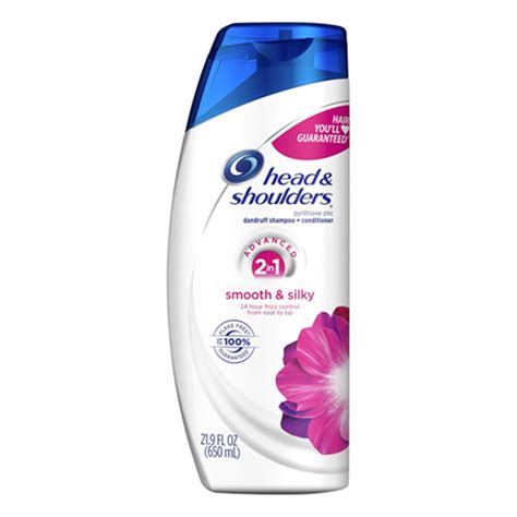 Head And Shoulders Smooth And Silky 2 In 1 Anti Dandruff Hair Shampoo Plus Conditioner 219 Oz
