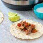 Marinated flank steak and loads of flavorful veggies make a delicious fajita filling perfect for busy weeknight dinners. Easy All-In-One Instant Pot Steak Fajitas with Peppers and Onions