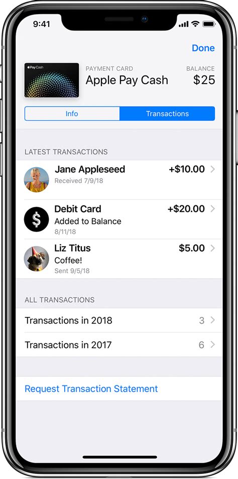 Tap apple card, then tap a transaction under latest transactions. Manage your Apple Pay Cash account - Apple Support