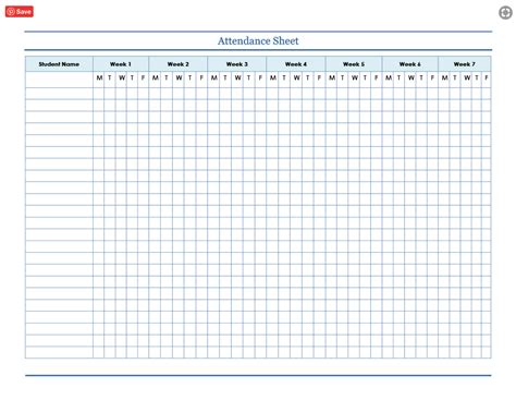 2021 Free Printable Attendance Sheet Employee Attendance Calendar