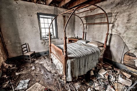 Girls Bedroom In A Decaying Time Capsule Of An Abandoned Home Ne Of