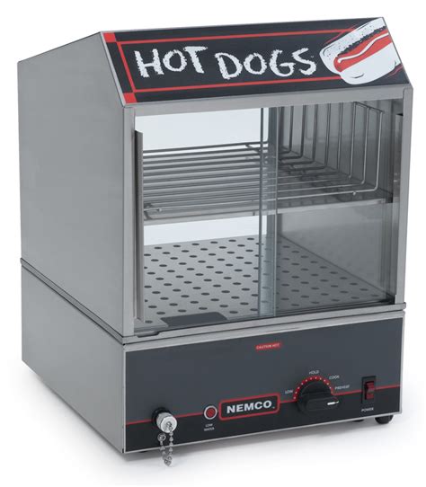 Nemco 8300 Hot Dog Steamer Electric Holds 150 Dogs And 30 Buns Nsf
