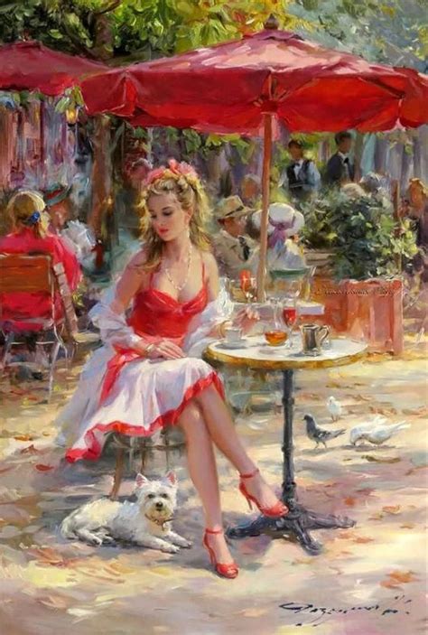 Painting By Konstantin Razumov Sanat Kadınlar Kızlar Afrikalı Kadınlar