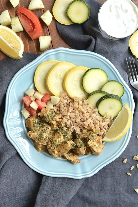 This recipe calls for boneless skinless chicken thighs that are marinated in a fragrant mixture of spices. This Crockpot Chicken Shawarma is a hearty meal packed ...