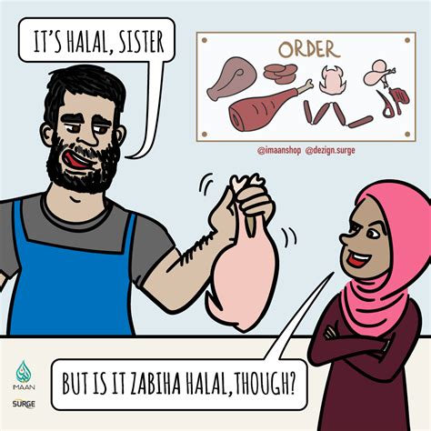 How about dates and grapes? Halal vs Zabiha Halal, Muslim Islam relatable | Islam ...