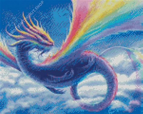Rainbow Dragon 5d Diamond Paintings Diamondpaintingkitshop